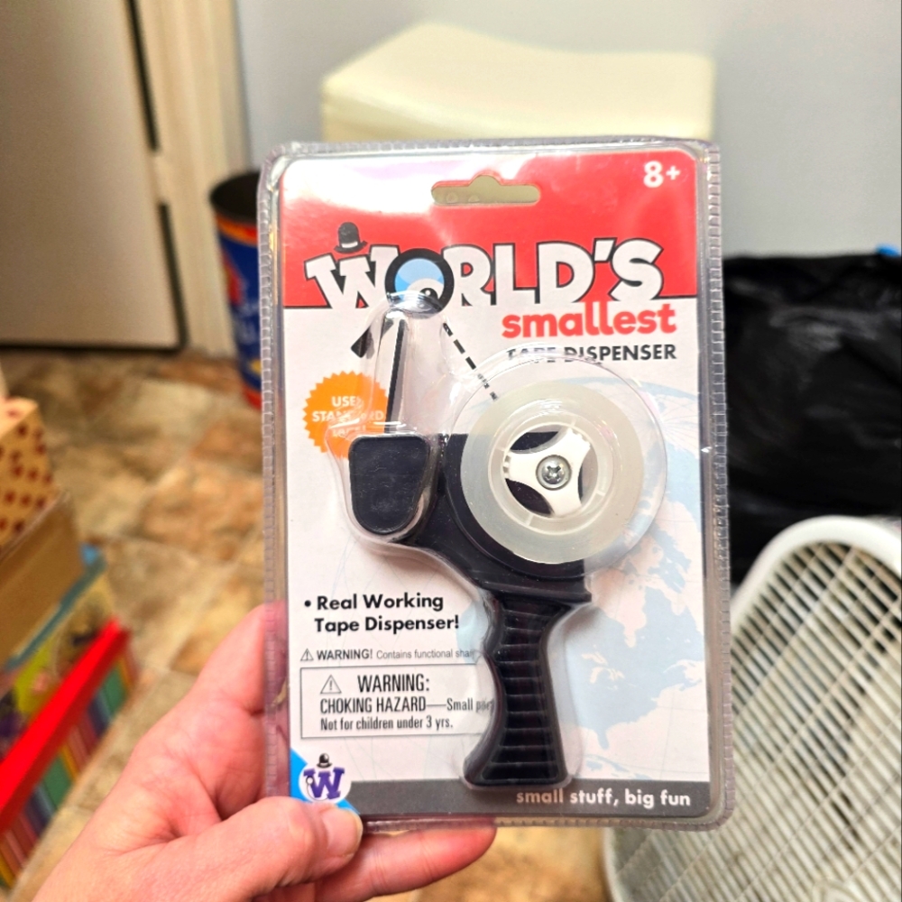World's Smallest Tape Dispenser